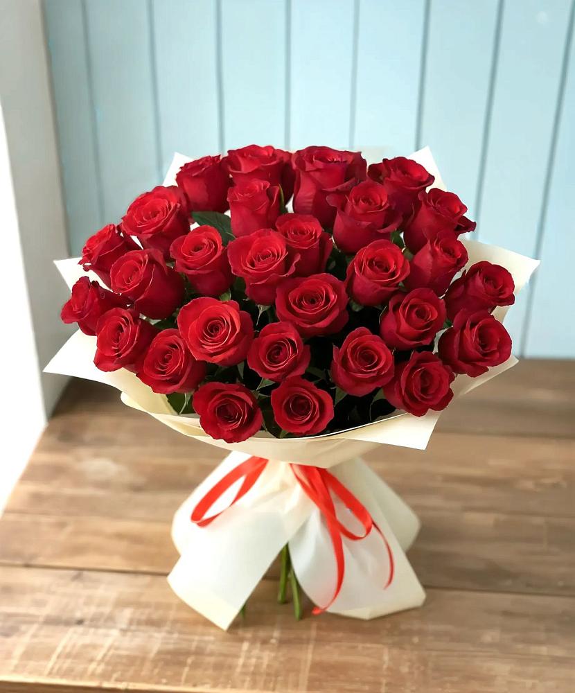 Букет 29 Красных роз в Мамонтово