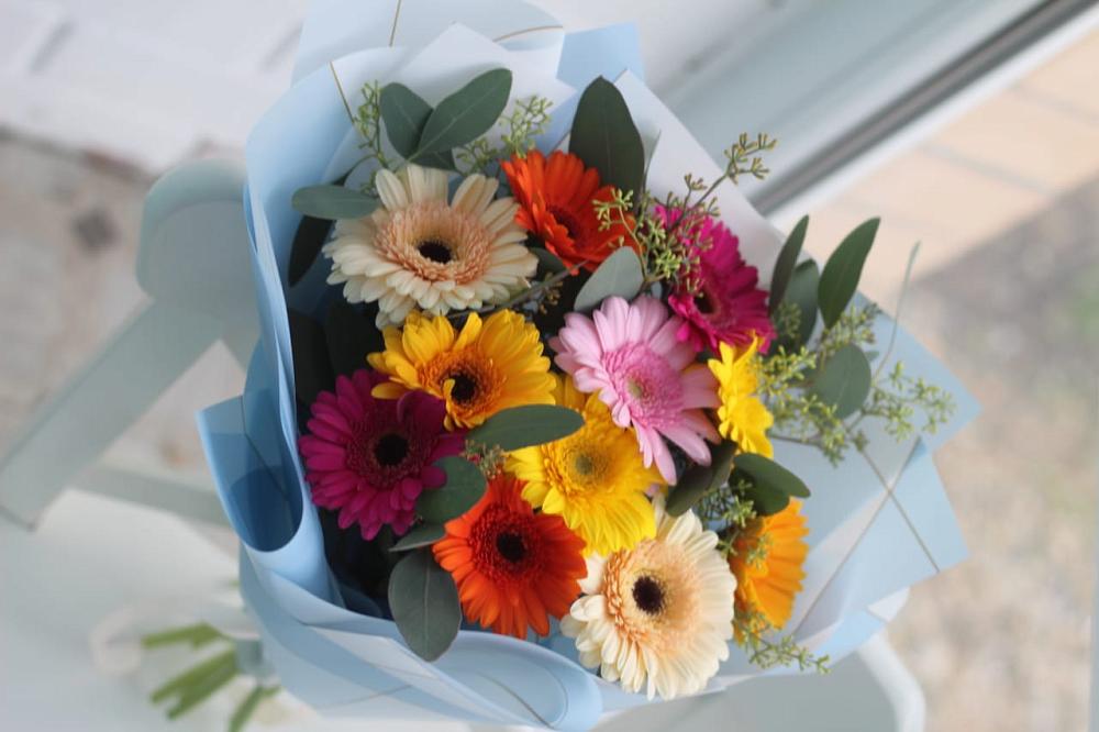 Букет цветов из: Герберы в Мамонтово