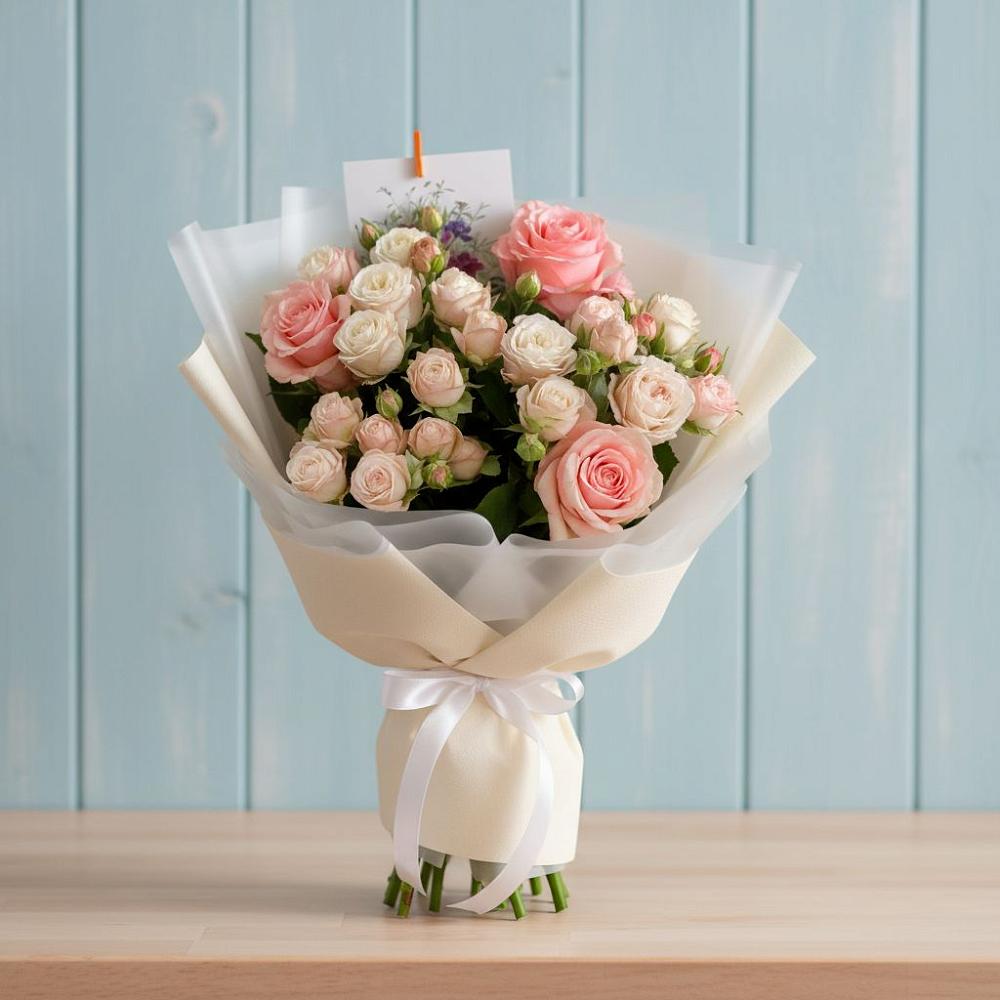 Букет цветов из: Розы в Мамонтово