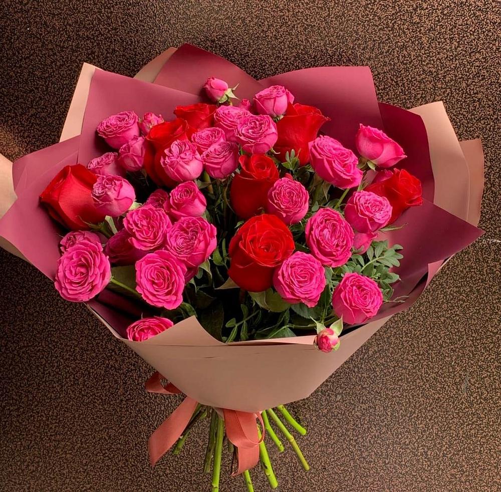 Букет В объятьях нежности в Мамонтово