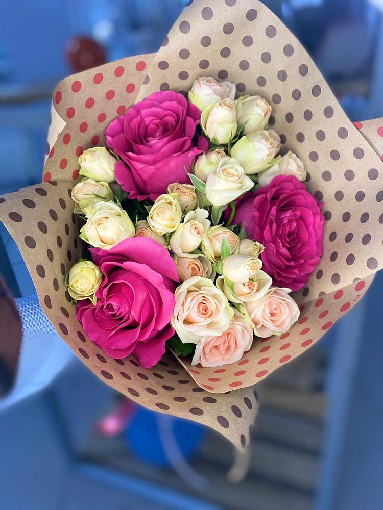 Букет цветов из: Розы в Мамонтово