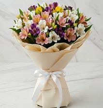 Букет цветов из:  Альстромерии в Мамонтово