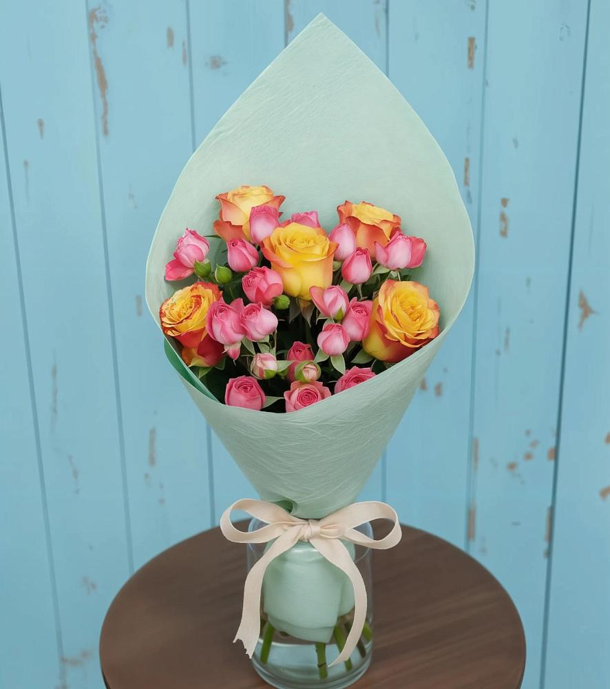 Букет цветов из: Розы в Мамонтово