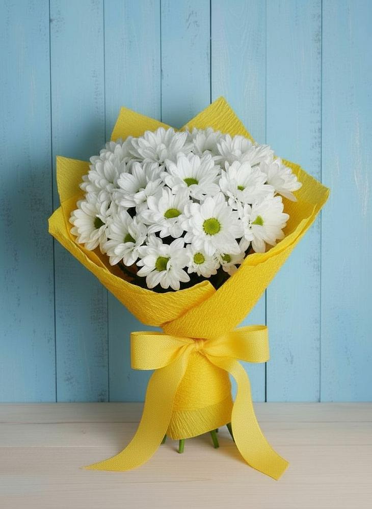 Букет цветов из: Хризантемы в Мамонтово