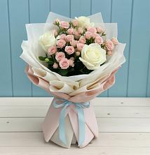 Букет цветов из:  Розы в Мамонтово