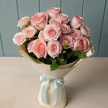 Букет Розовый шарм в Мамонтово
