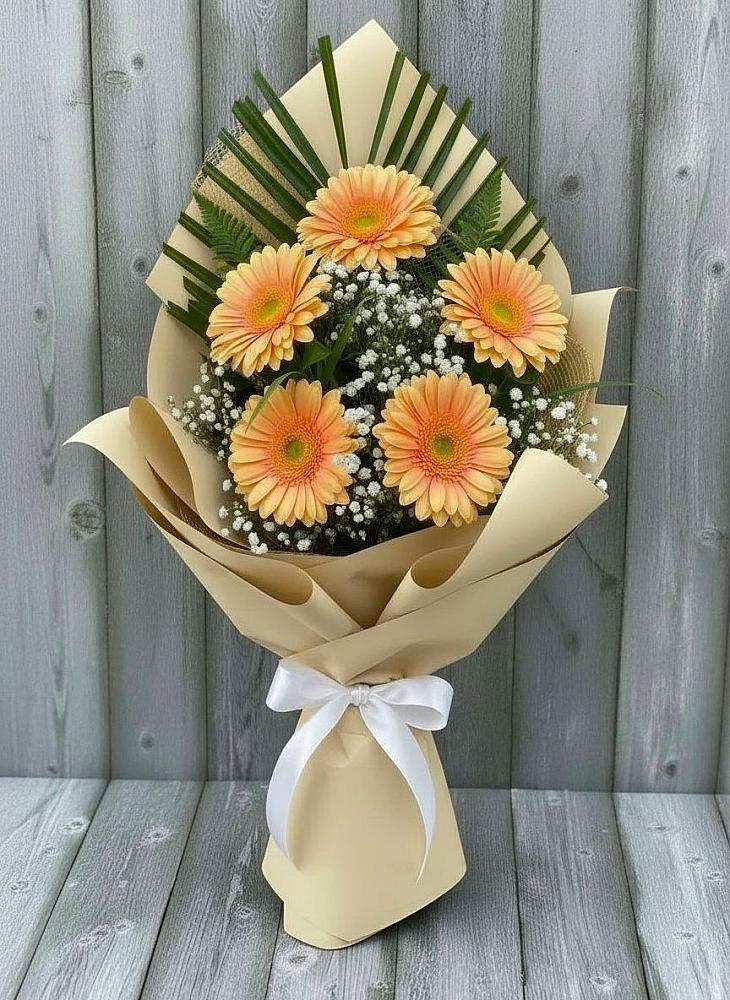 Букет цветов из: Герберы в Мамонтово
