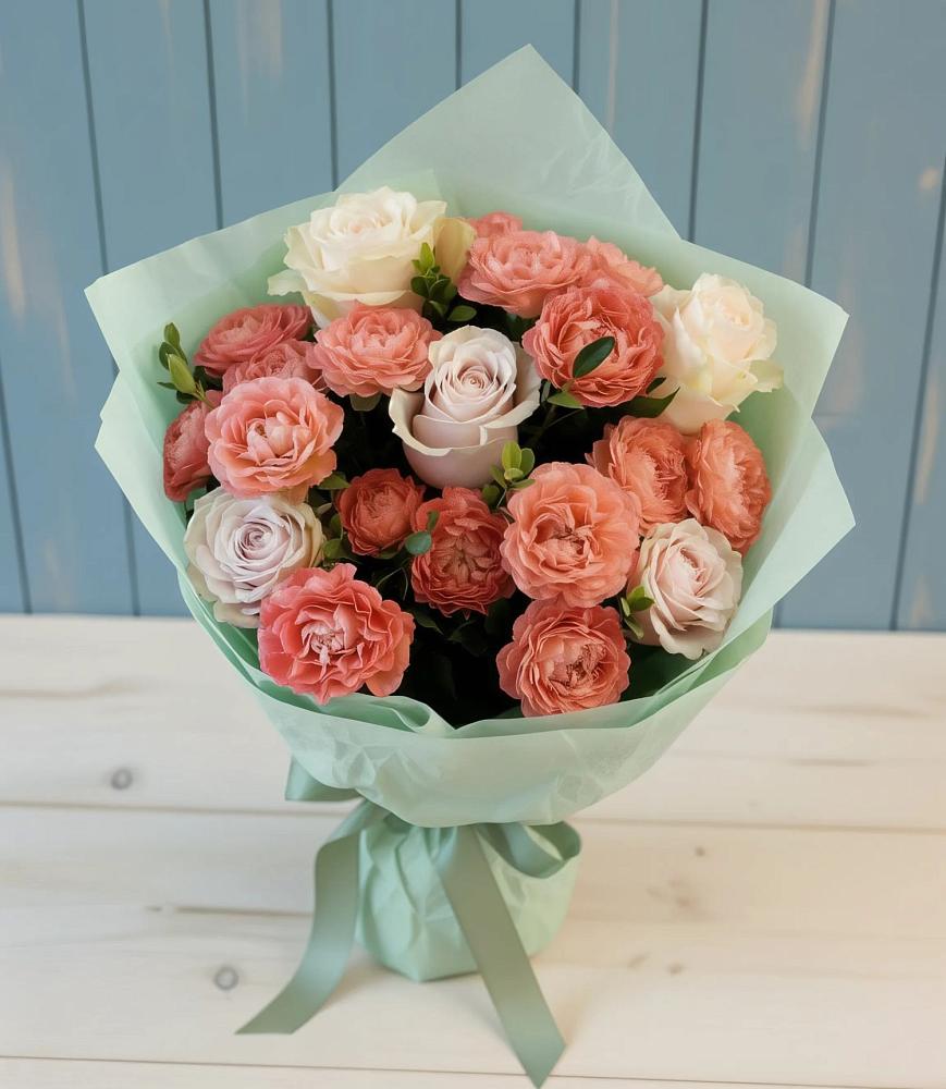 Букет цветов из: Розы в Мамонтово