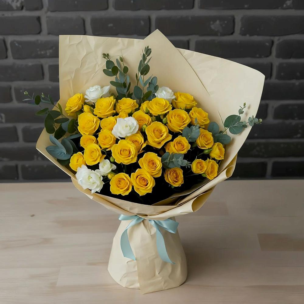 Букет цветов из: Розы в Мамонтово