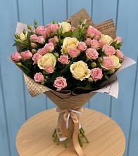 Букет цветов из:  Розы в Мамонтово
