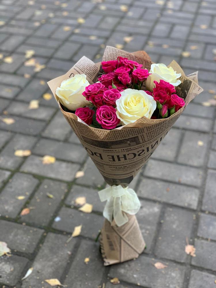 Букет цветов из: Розы в Мамонтово