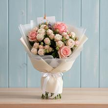 Букет цветов из:  Розы в Мамонтово