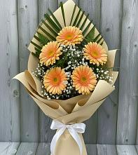 Букет цветов из:  Герберы в Мамонтово