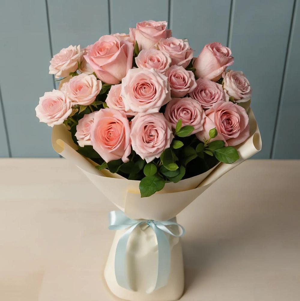 Букет Розовый шарм в Мамонтово